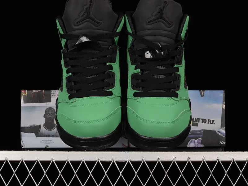 All categories Air Jordan Jordan series basketball shoes Air Jordan 5 Air Jordan 5 SE "Oregon Ducks" AJ5 Joe 5 Oregon Apple Green CK6631-307